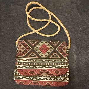 Bohemian Patterned Crossbody Bag